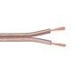 EVERCON RC-205 átlátszó hangszórókábel 2x0,5mm