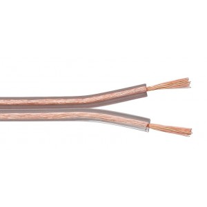Repro kabel EVERCON RC-210 2x1 mm átlátszó